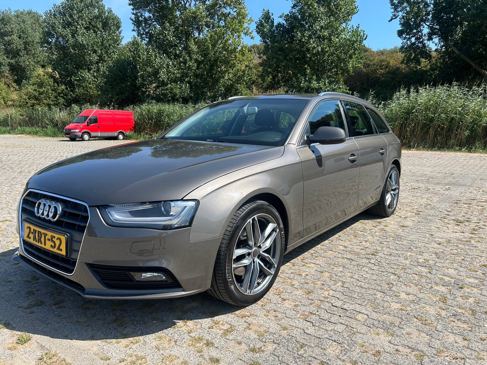 Audi A4 1.8 Tfsi 125KW Avant Multitr. 2013 Grijs, Auto's, Audi, Euro 6, 4 cilinders, 1505 kg, A4