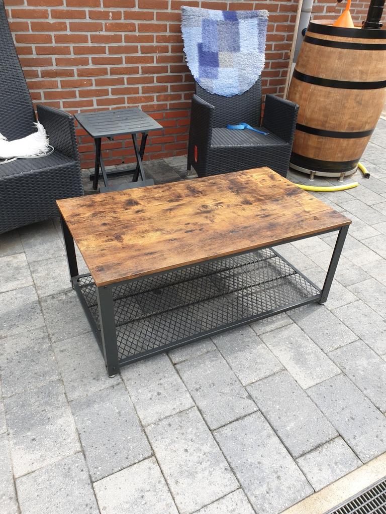 Salontafel  10 euro vandaag ophalen, Tuin en Terras, Ophalen, Gebruikt, Rechthoekig, Hout