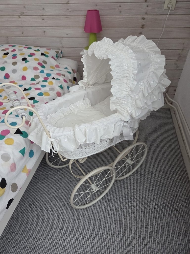 Klassieke poppenwagen, Ophalen, Zo goed als nieuw, Babypop