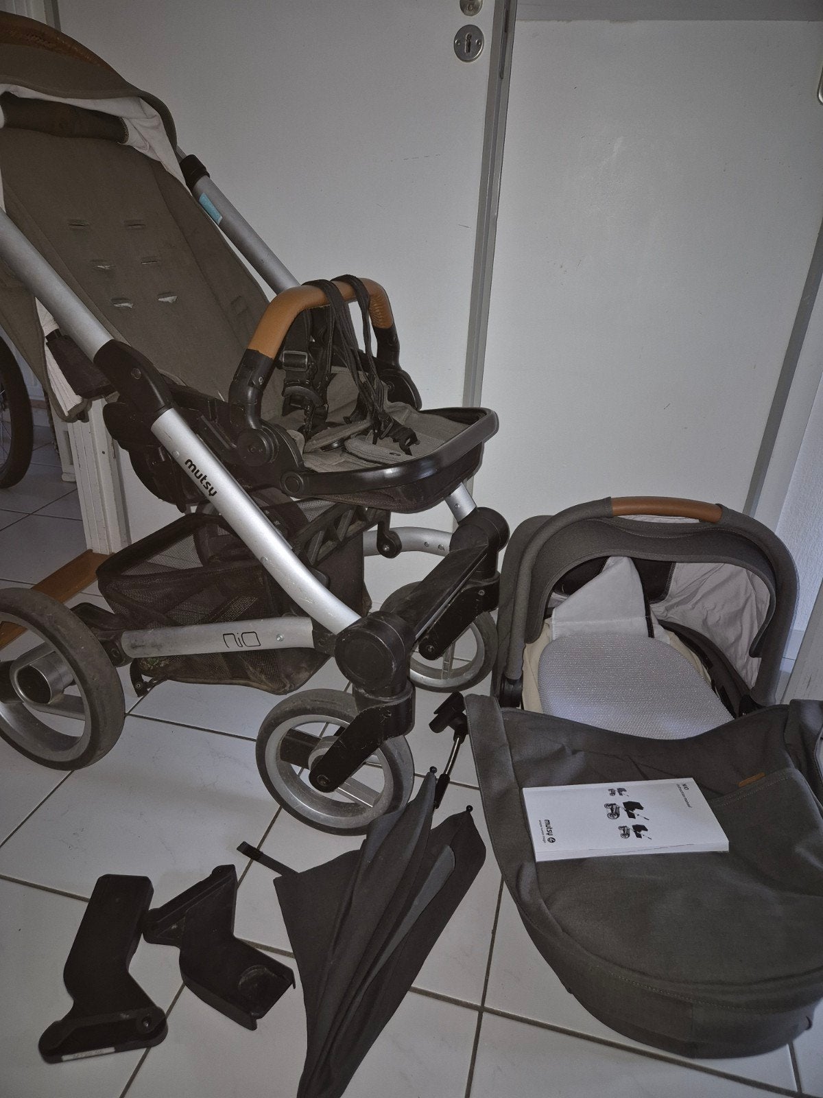 Mutsy nio kinderwagen /buggy, Ophalen, Gebruikt, Mutsy