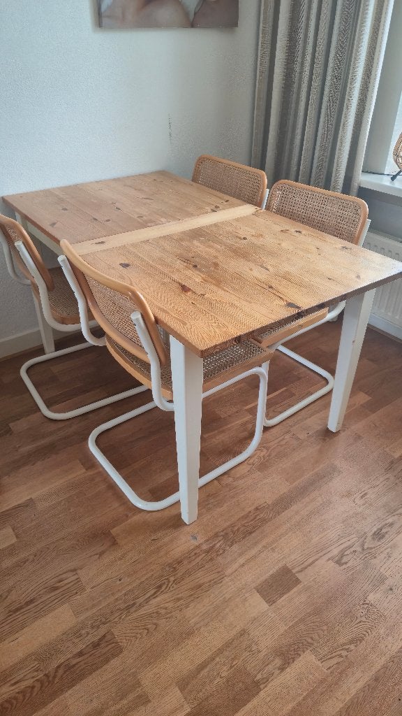 4 Cesca replicas - stoelen, Ophalen, Gebruikt, Wit, Cesca, Bauhaus