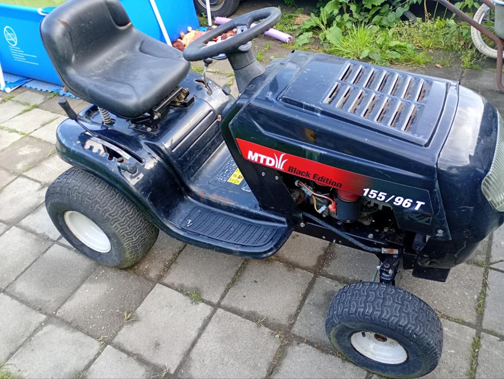 MTD Black Edition 155/96 T Zitmaaier, Ophalen of Verzenden, Gebruikt, MTD, 90 tot 120 cm