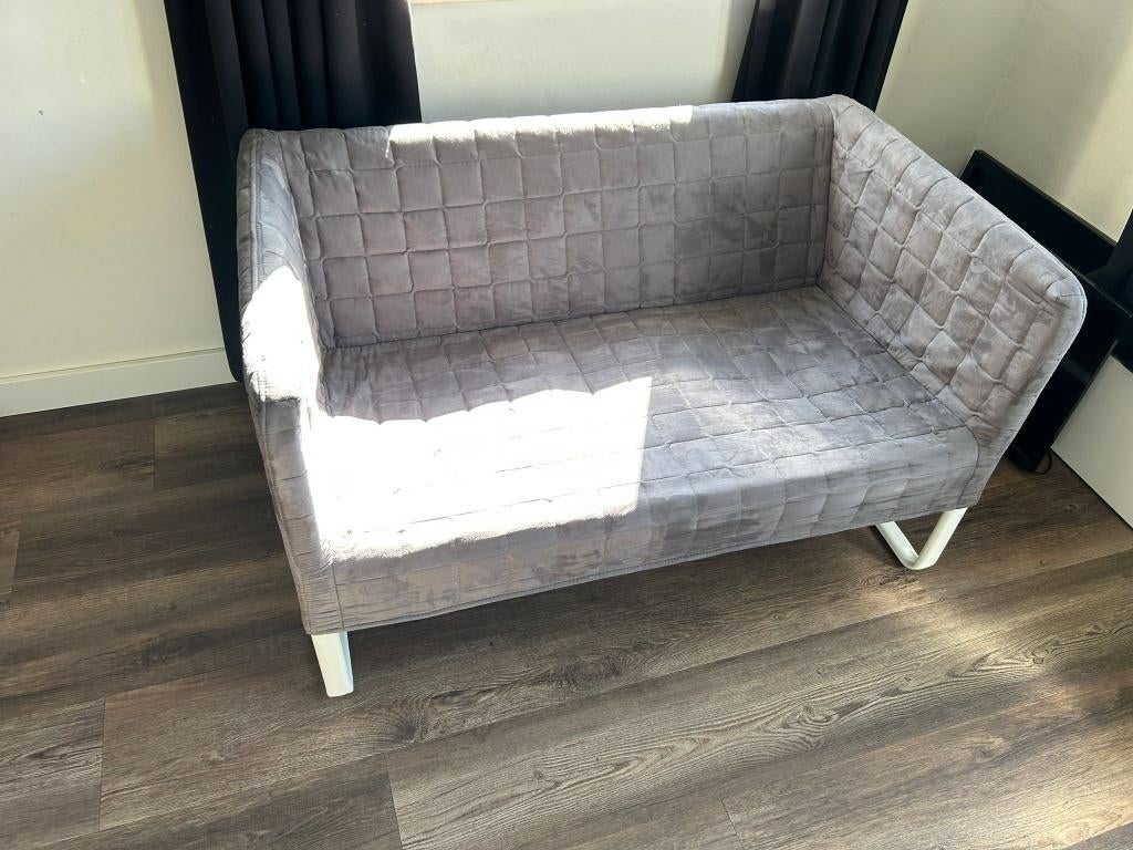 Bank 2 persoons, Huis en Inrichting, Ophalen, Gebruikt, Tweepersoons, 75 tot 100 cm