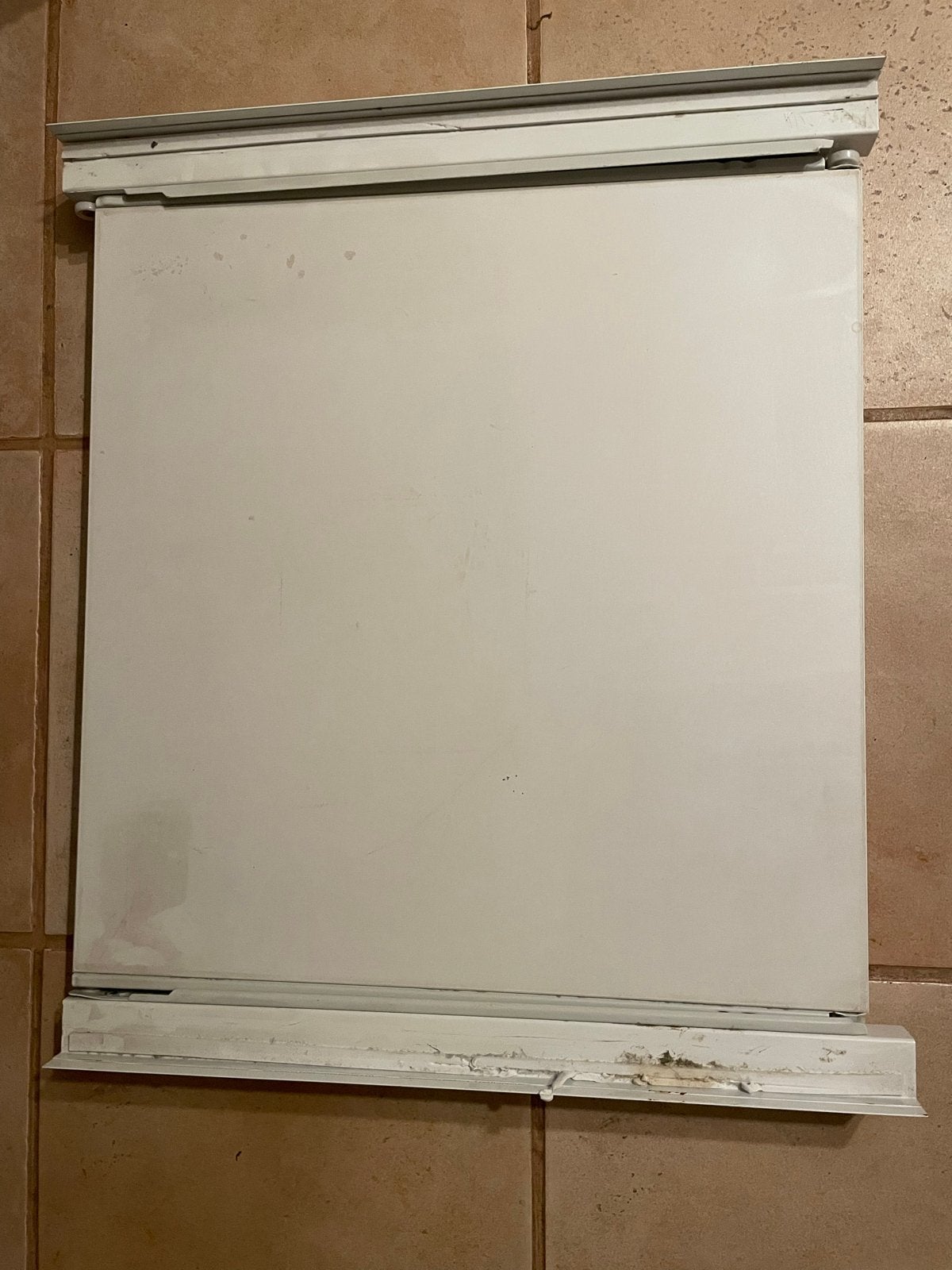 Tussenstuk wasmachine droger met uitschuifbare plank, Ophalen of Verzenden, Gebruikt