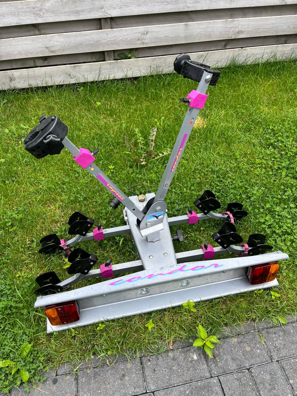 Condor trekhaak fietsendrager voor 2 fietsen, Ophalen, 2 fietsen, Gebruikt, Trekhaakdrager