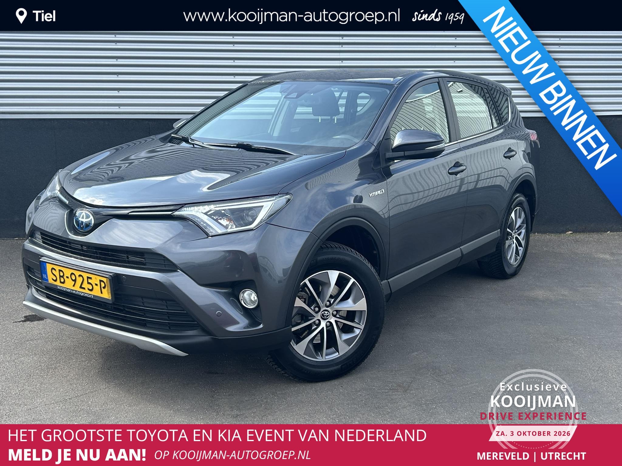 Toyota RAV4 2.5 Hybrid AWD Dynamic Trekhaak, Nieuw geleverd