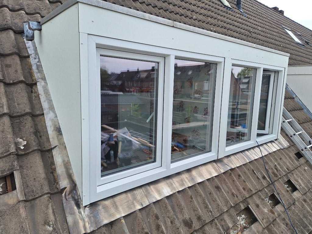Nieuwe kunststof kozijnen voor dakkapel – Op voorraad, Ophalen, Kunststof, Nieuw, Inclusief glas