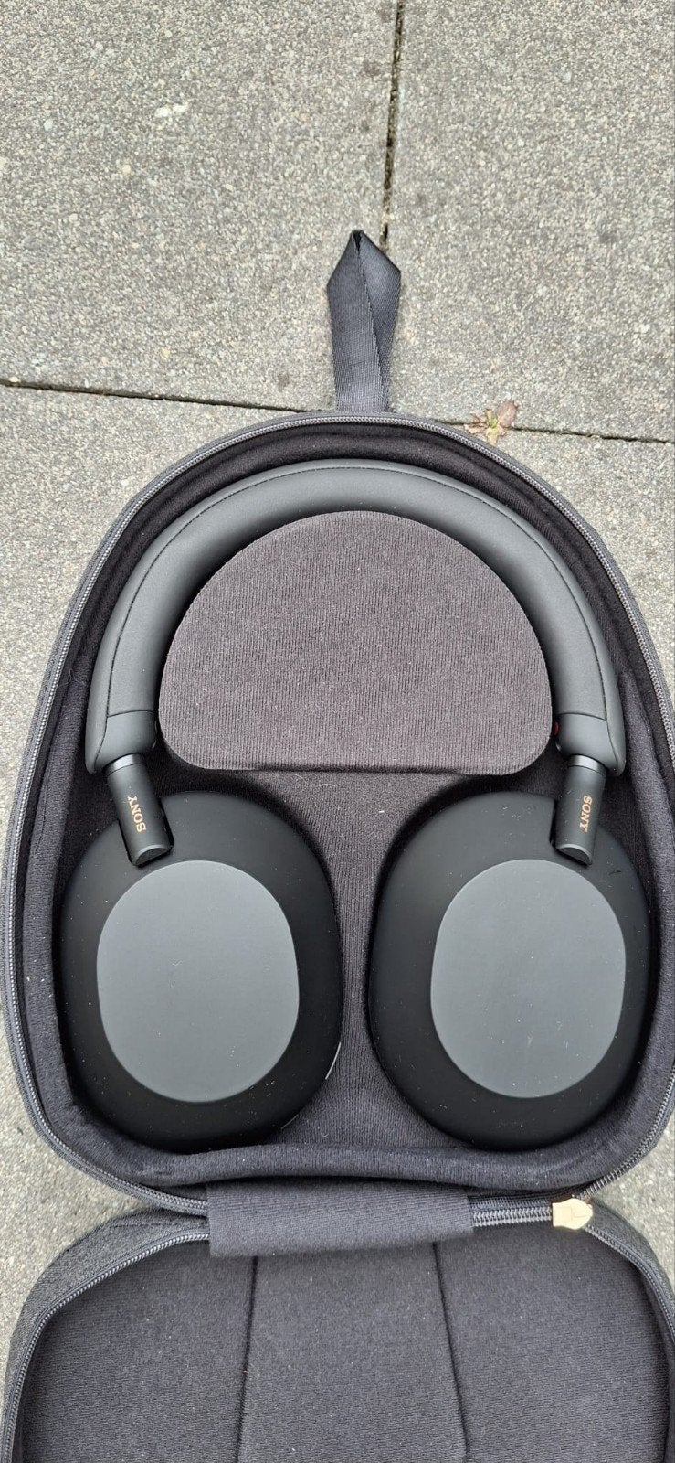 Sony WH-1000XM5 Draadloze Noise-Cancelling Hoofdtelefoon, Ophalen of Verzenden, Zo goed als nieuw, Zwart, Sony