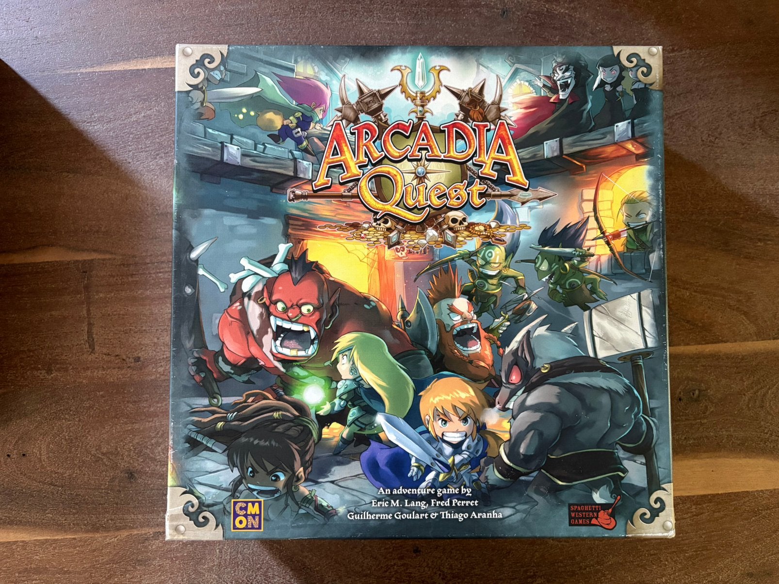 Arcadia Quesst incl meerdere uitbreidingen, Een of twee spelers, Ophalen of Verzenden, Gebruikt