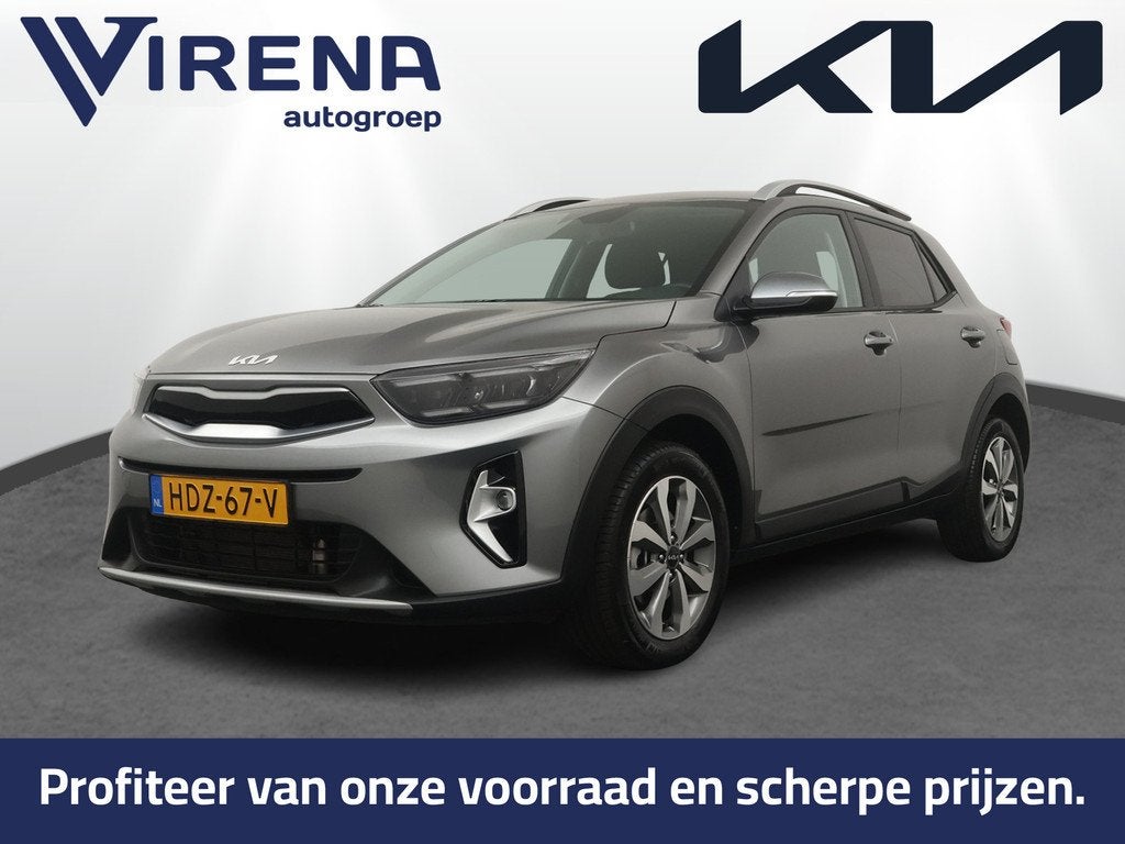 Kia Stonic 1.0 T-GDi MHEV DynamicPlusLine - Apple/Android Ca, Auto's, Kia, Voorwielaandrijving, Met garantie (alle), Automatische klimaatregeling