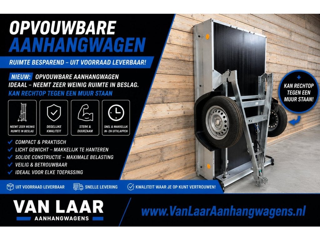 ACTIE opvouwbare inklapbare opklapbare kiepbare aanhangwagen, Niet ingevuld, Nieuw, Niet ingevuld, Niet ingevuld