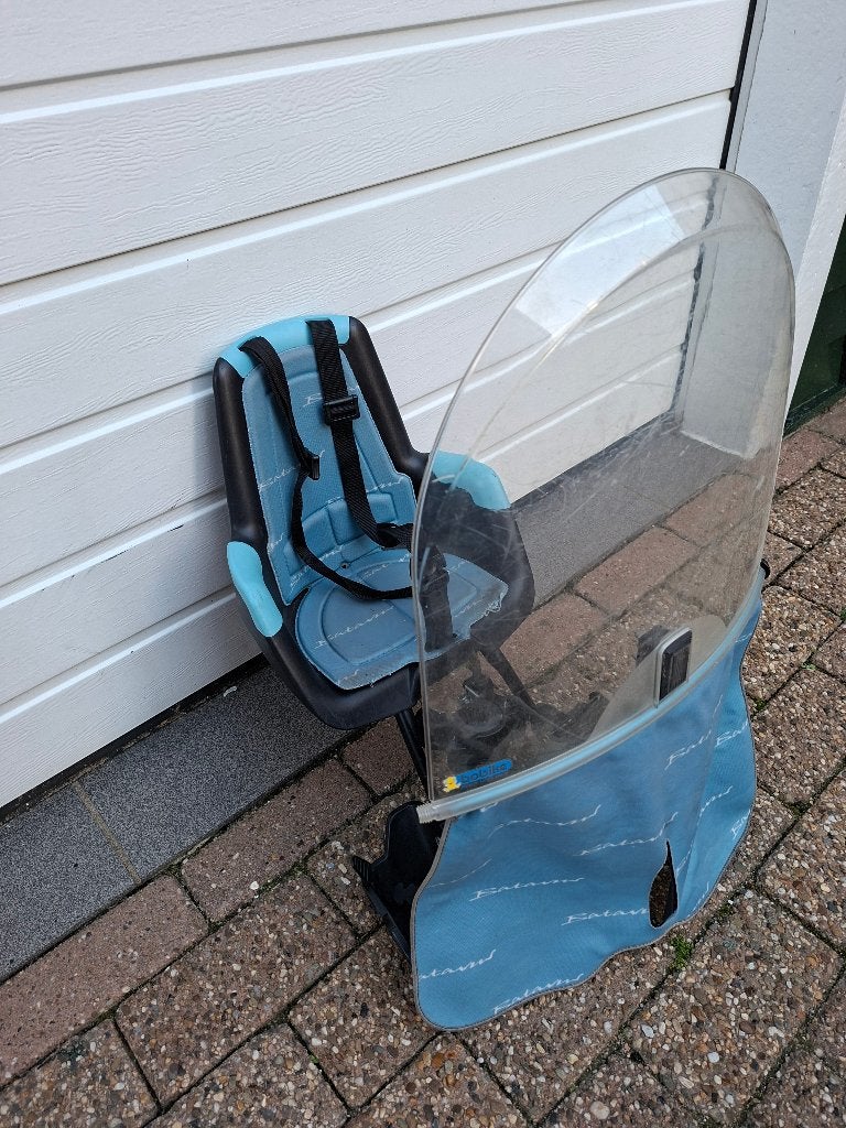 Fietsstoeltje, Ophalen, Voorzitje, Bo Bike, Gebruikt