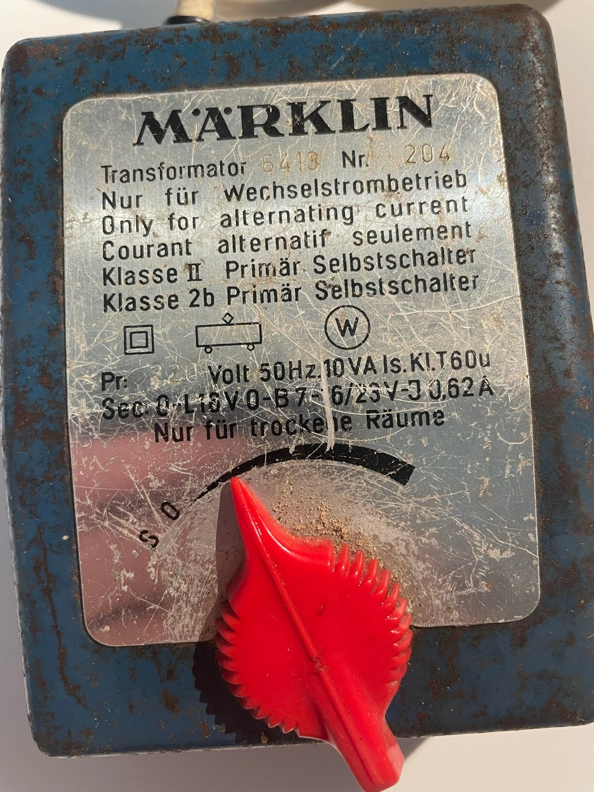 Märklin Transformator 6413 - Wisselstroom, Ophalen, Gebruikt, Märklin, Transformator of Voeding