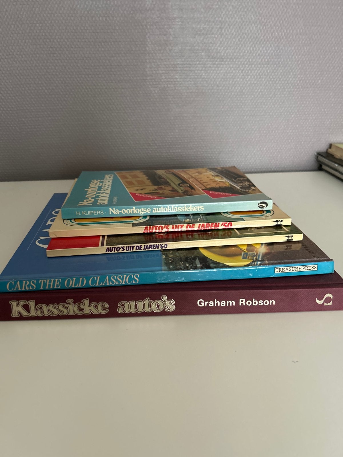 Collectie autoboeken: klassiekers, jaren '50 en '60, Boeken, Ophalen of Verzenden, Gelezen, Algemeen