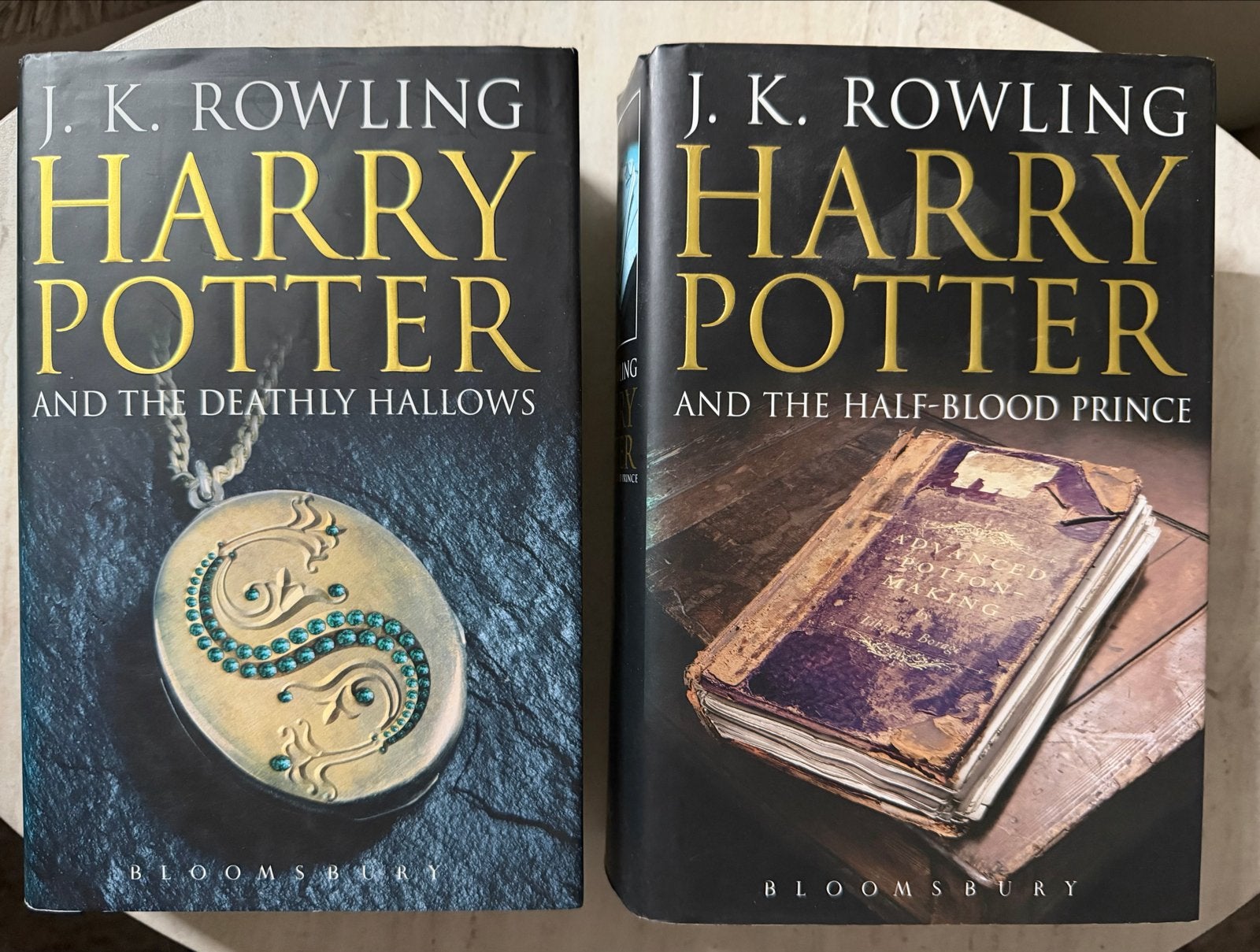 Harry Potter boeken: Deathly Hallows & Half-Blood Prince