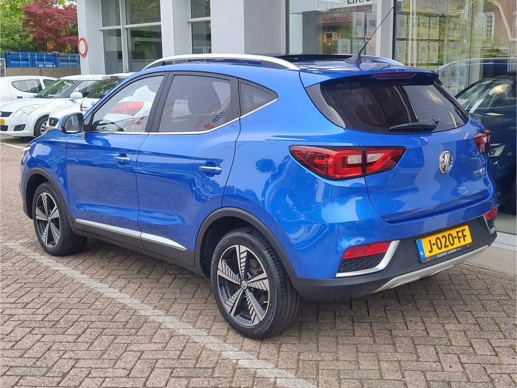 MG Mg Zs EV LUXURY 45 KWH Open dak | Adaptive Cruise | Carpl, Auto's, MG, 12 maanden, Gebruikt, Zwart, 273 km