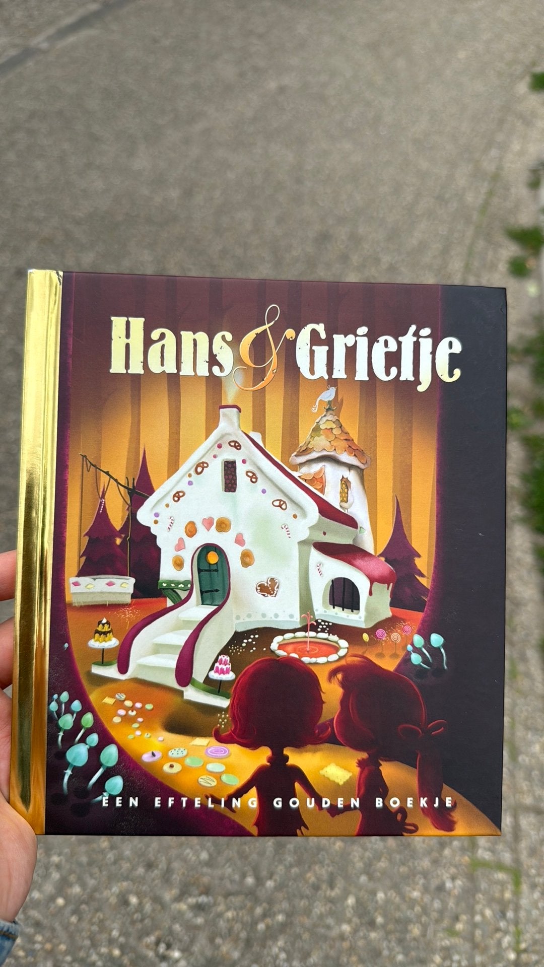 Hans en Grietje Efteling boek, Boeken, Jongen of Meisje, Zo goed als nieuw, Sprookjes, Gouden boekje