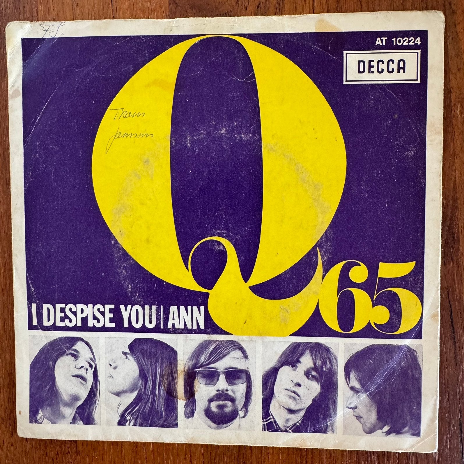 Q’65 - I despice you   Nederbeat, Cd's en Dvd's, Vinyl Singles, Verzenden, Gebruikt, Pop