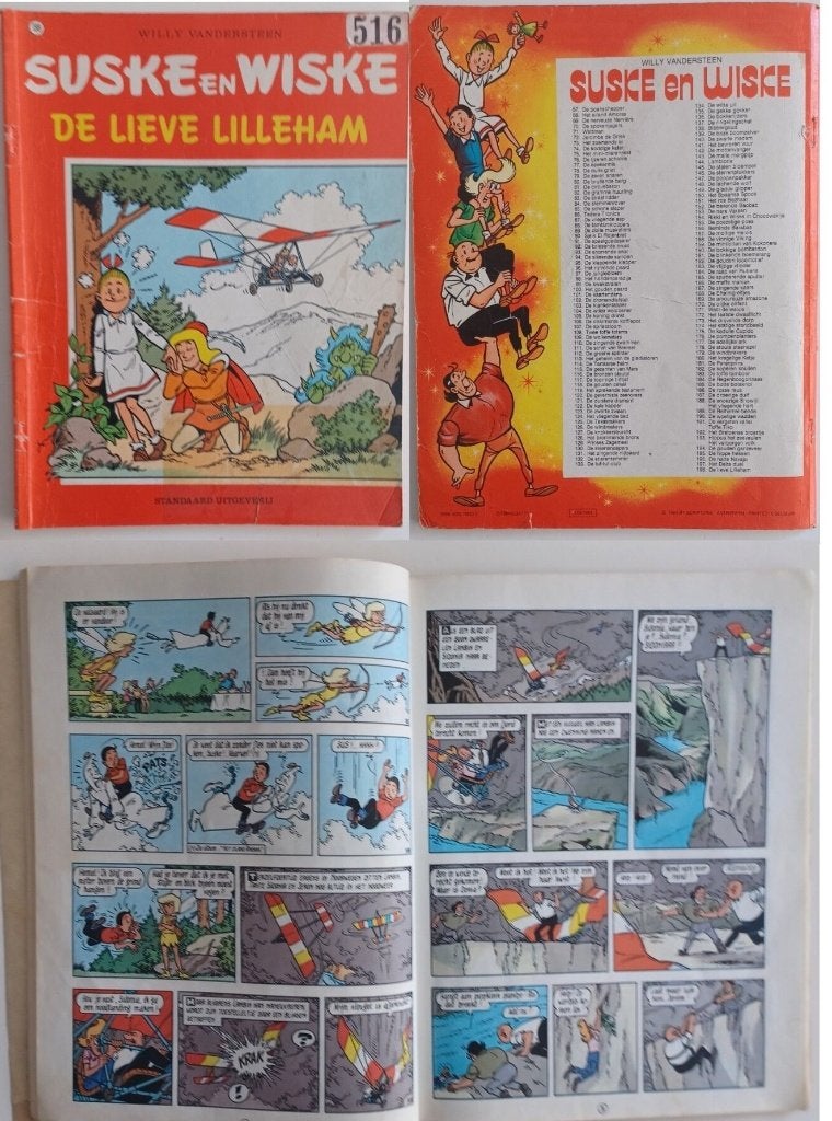 suske en wiske de lieve lilleham stripboek, Eén stripboek, Ophalen of Verzenden, Gelezen, Willy Vandersteen