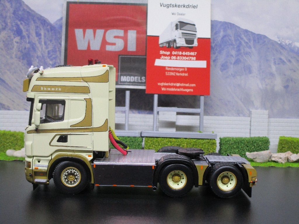 wsi 01-4997 groot enzerink scania r5 topline 6x2, Ophalen of Verzenden, Nieuw, Bus of Vrachtwagen, Wsi