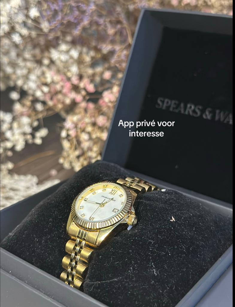 Dames horloge, Ophalen of Verzenden, Zo goed als nieuw, Staal, Overige merken