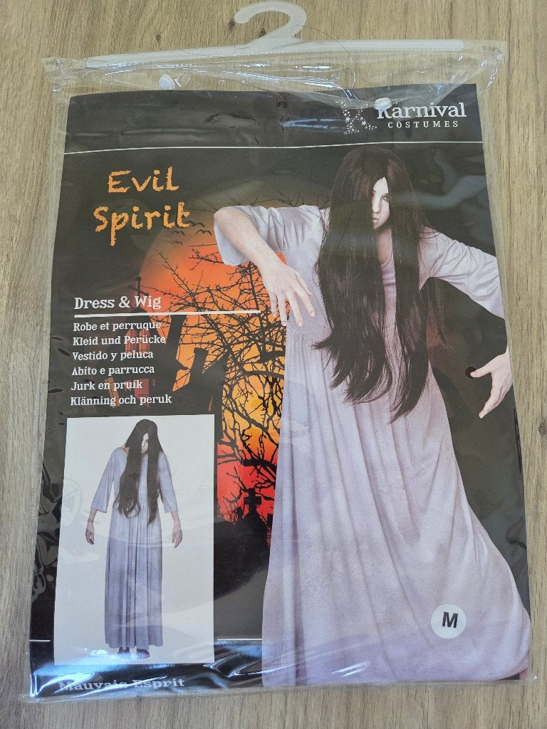 Verkleedkleding Evil Spirit, Carnaval, Karnival, Zo goed als nieuw, Kleding