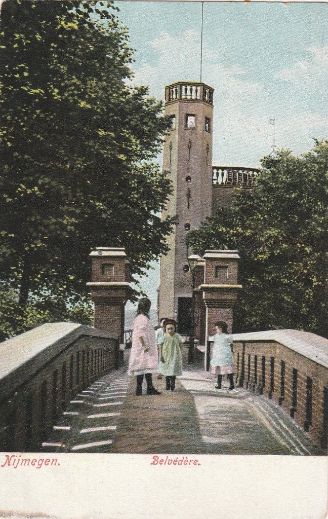 nijmegen- belvedere, Ophalen of Verzenden, Voor 1920, Gelderland