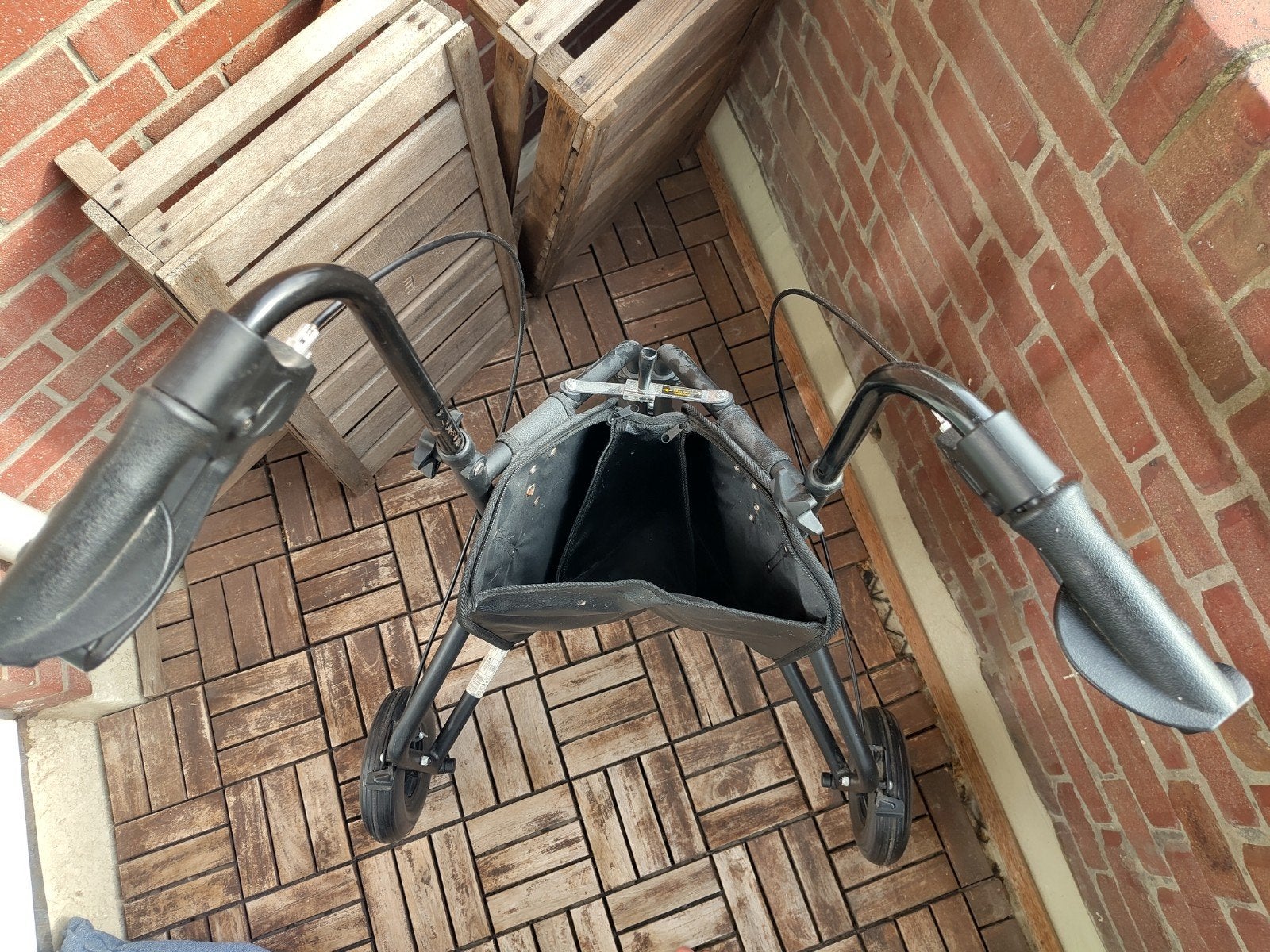 Rollator driewieler inklapbaar, Diversen, Ophalen, Gebruikt