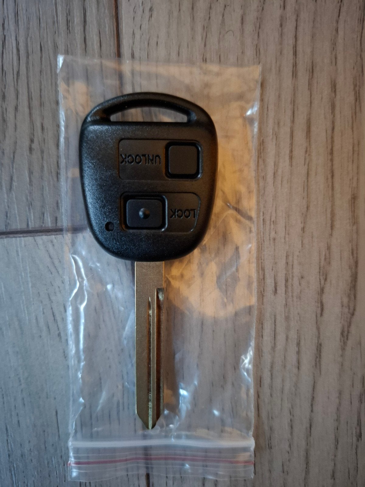 Toyota 2-knops autosleutel behuizing TOY43, Verzenden, Nieuw