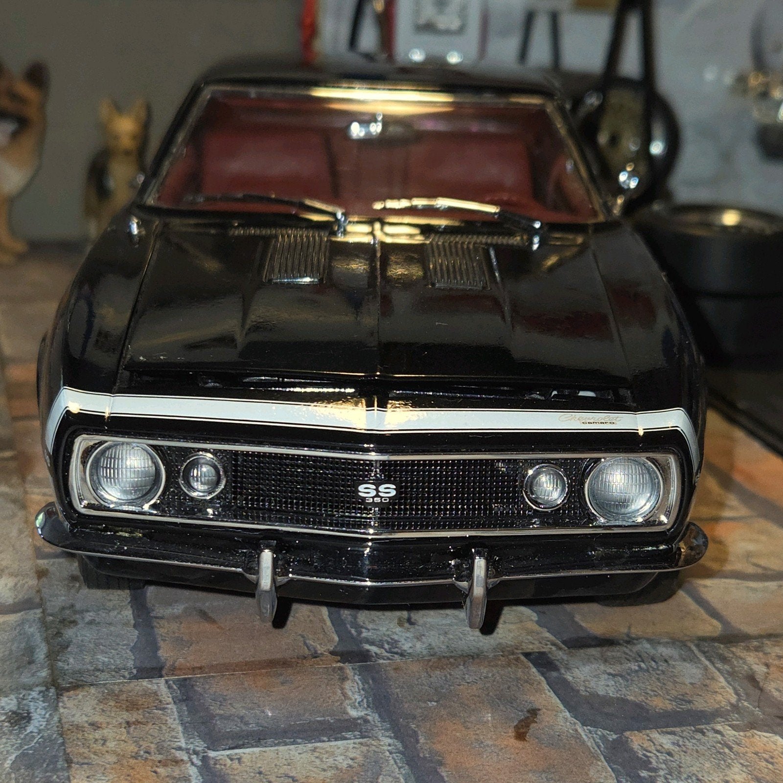 AMERICAN MUSCLE 1/18scale 1967 Chevy Camaro (Jenko), Verzenden, Zo goed als nieuw, Auto, Overige merken