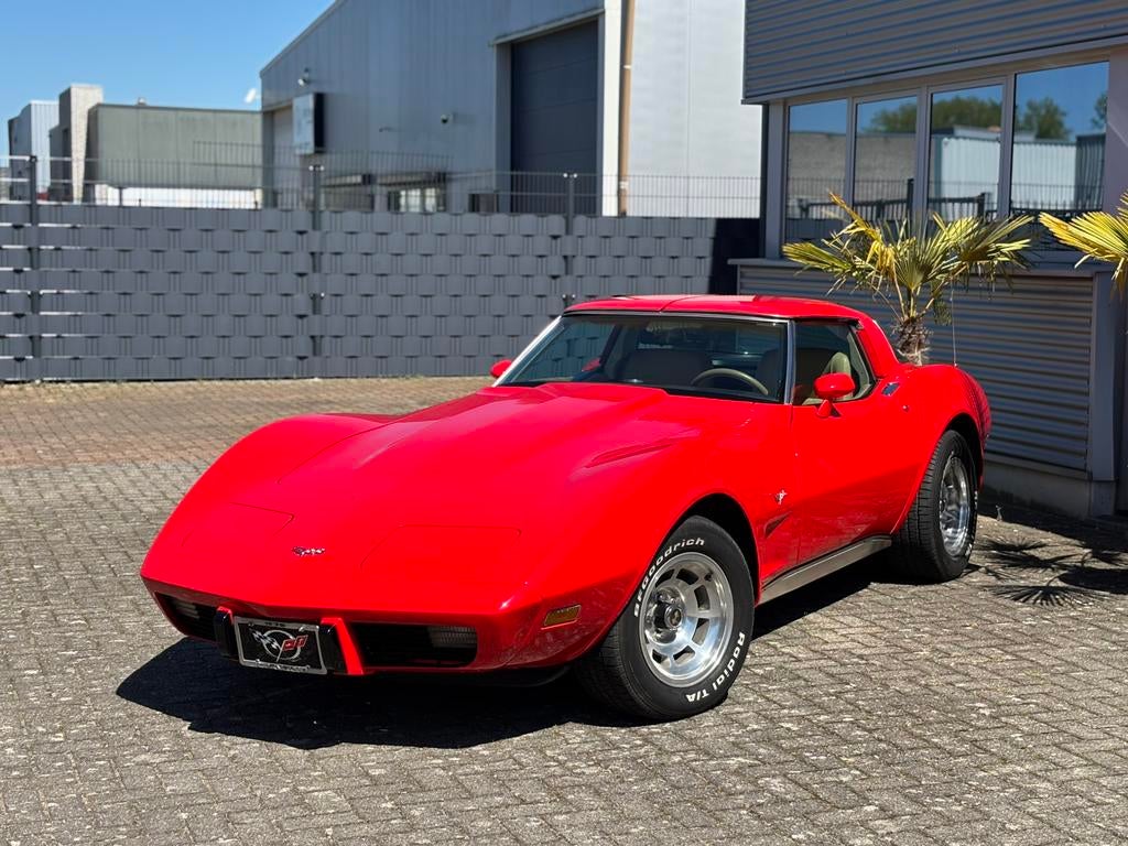 Chevrolet Corvette C3 Targa 1979 zeer netjes!!, Auto's, Automaat, Achterwielaandrijving, Leder, Bedrijf