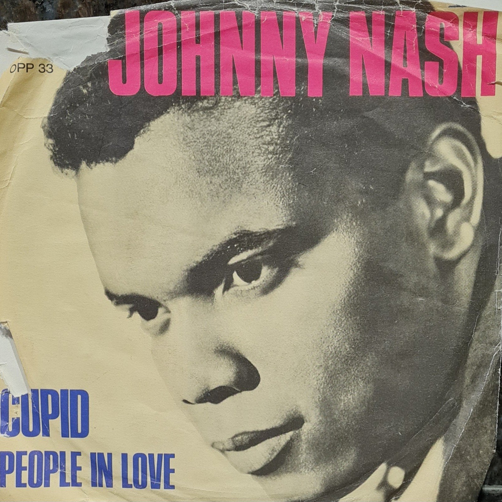 JOHNNY NASH - CUPID (HOES BESCHADIGD), Ophalen of Verzenden, Gebruikt