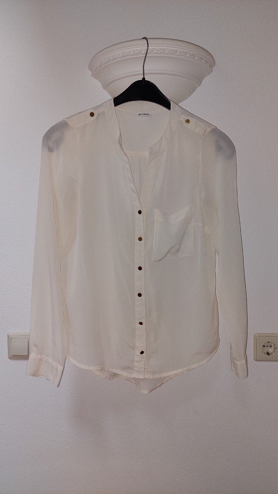 Dames blouse, Kleding | Dames, Vero Moda, Beige, Ophalen of Verzenden, Zo goed als nieuw
