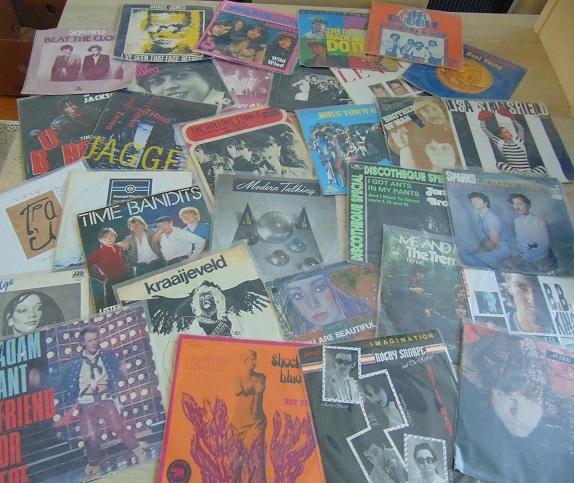 Grote Partij Pop Vinylsingles, Cd's en Dvd's, Vinyl | Pop, Limited edition, 7 inch, Ophalen of Verzenden, Zo goed als nieuw