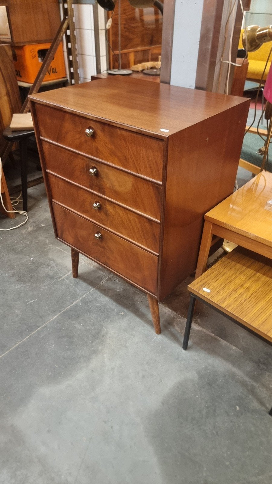 vintage ladenkast jaren 60 70, ,, Zo goed als nieuw, ,, Minder dan 100 cm