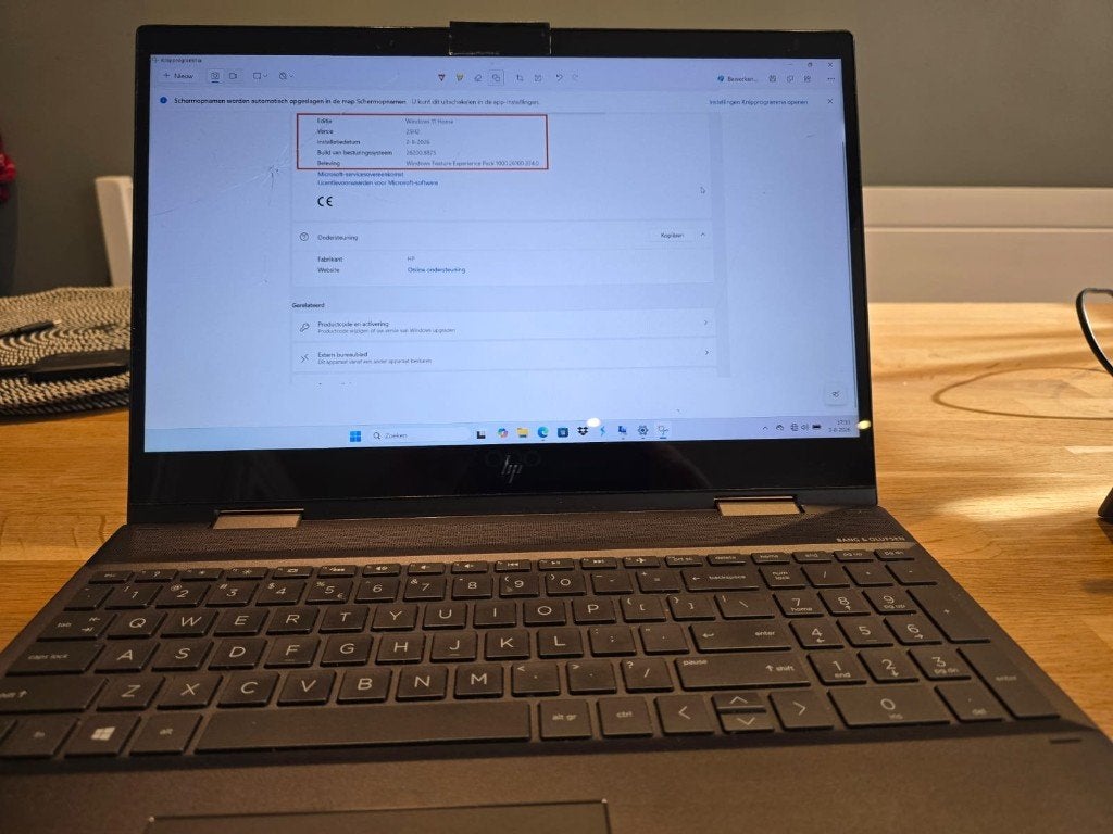 HP Envy x360 15-cn0350nd i7 16GB, Ophalen, Hp, Gebruikt, 2 tot 3 Ghz