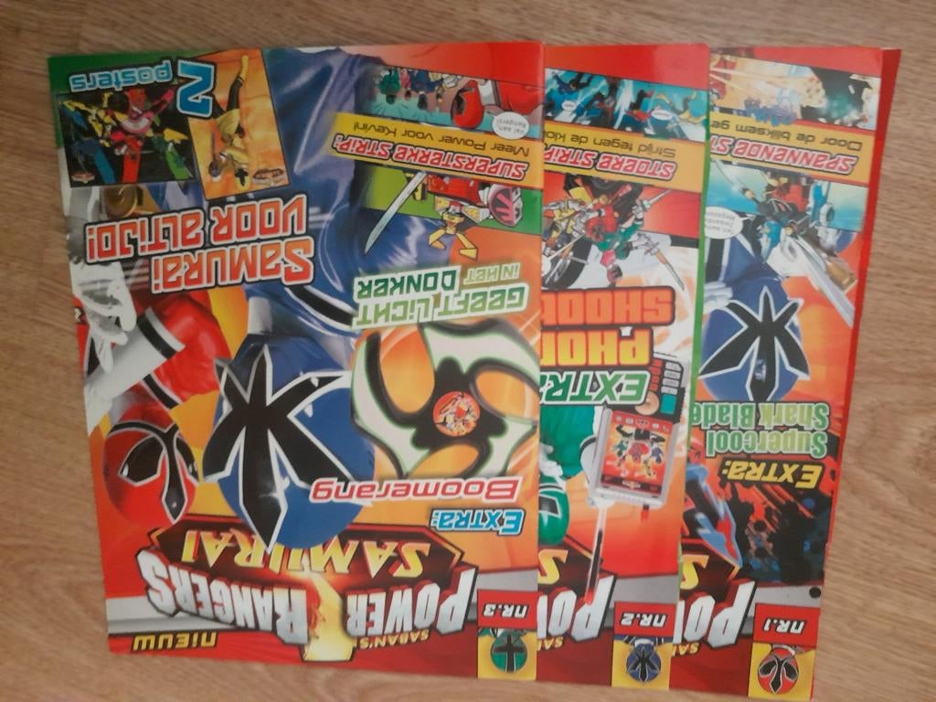 Power rangers, Meerdere comics, Ophalen of Verzenden, Gelezen, Europa