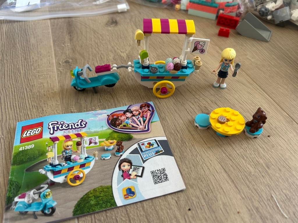 LEGO 41389 Friends IJskar - Stephanie compleet!, Kinderen en Baby's, Speelgoed | Duplo en Lego, Ophalen of Verzenden, Zo goed als nieuw