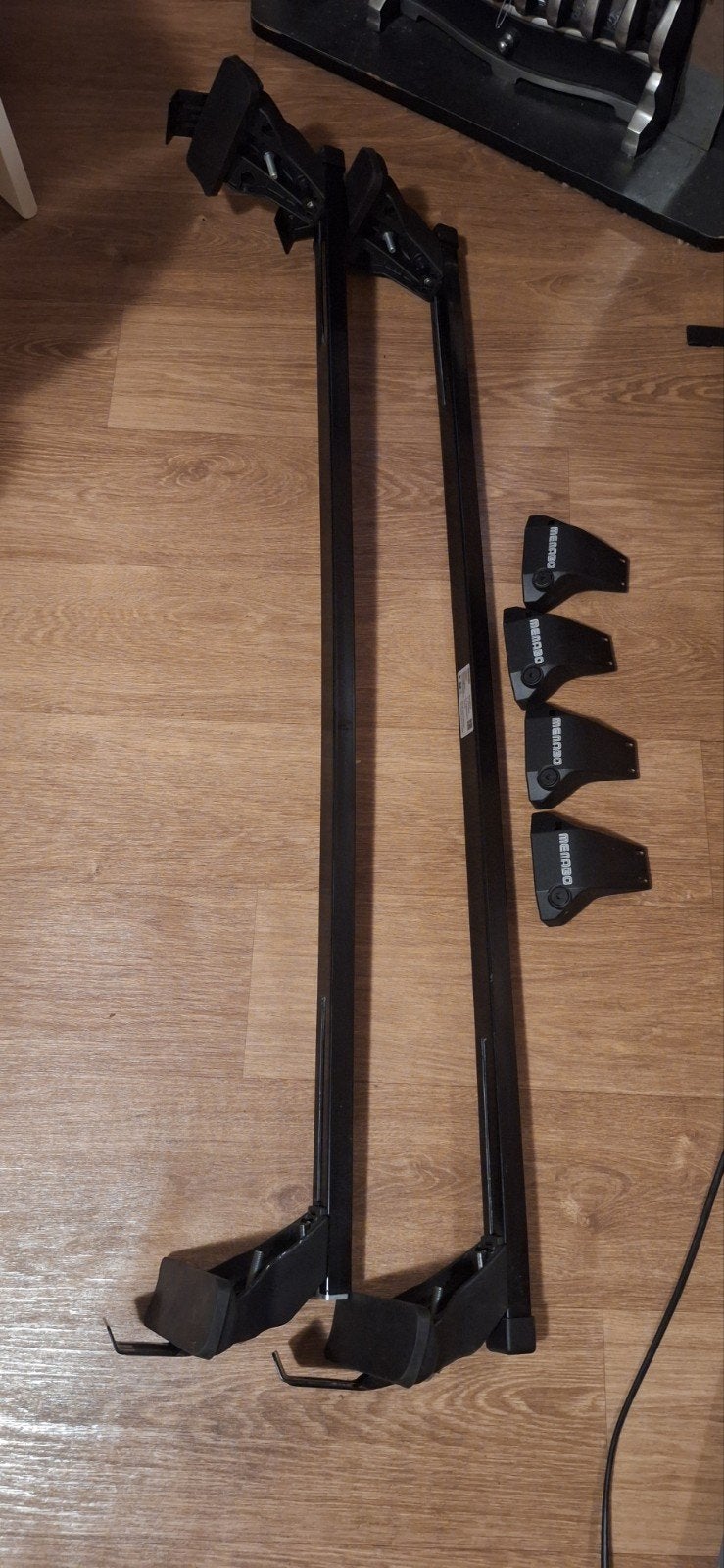 Menabo Omega M dakdragers voor auto's zonder dakrails, Ophalen of Verzenden, Gebruikt