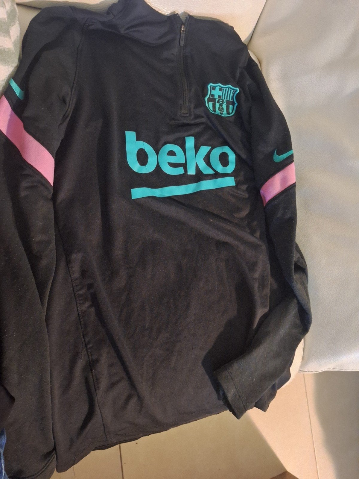 FC Barcelona trainingspak 20/21 - Nike Strike (zwart), Kleding | Heren, Zwart, Nike, Overige maten, Ophalen of Verzenden