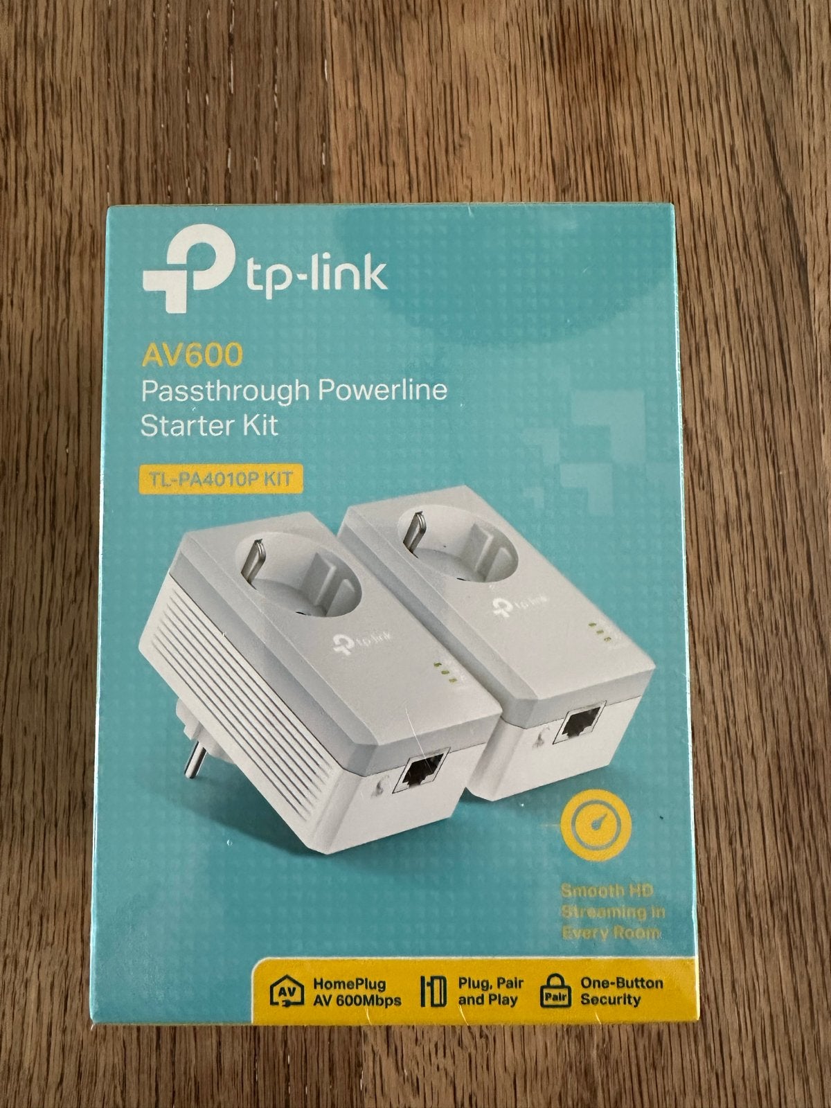 TP-Link AV600 Passthrough Powerline Starter Kit, Ophalen of Verzenden, Nieuw
