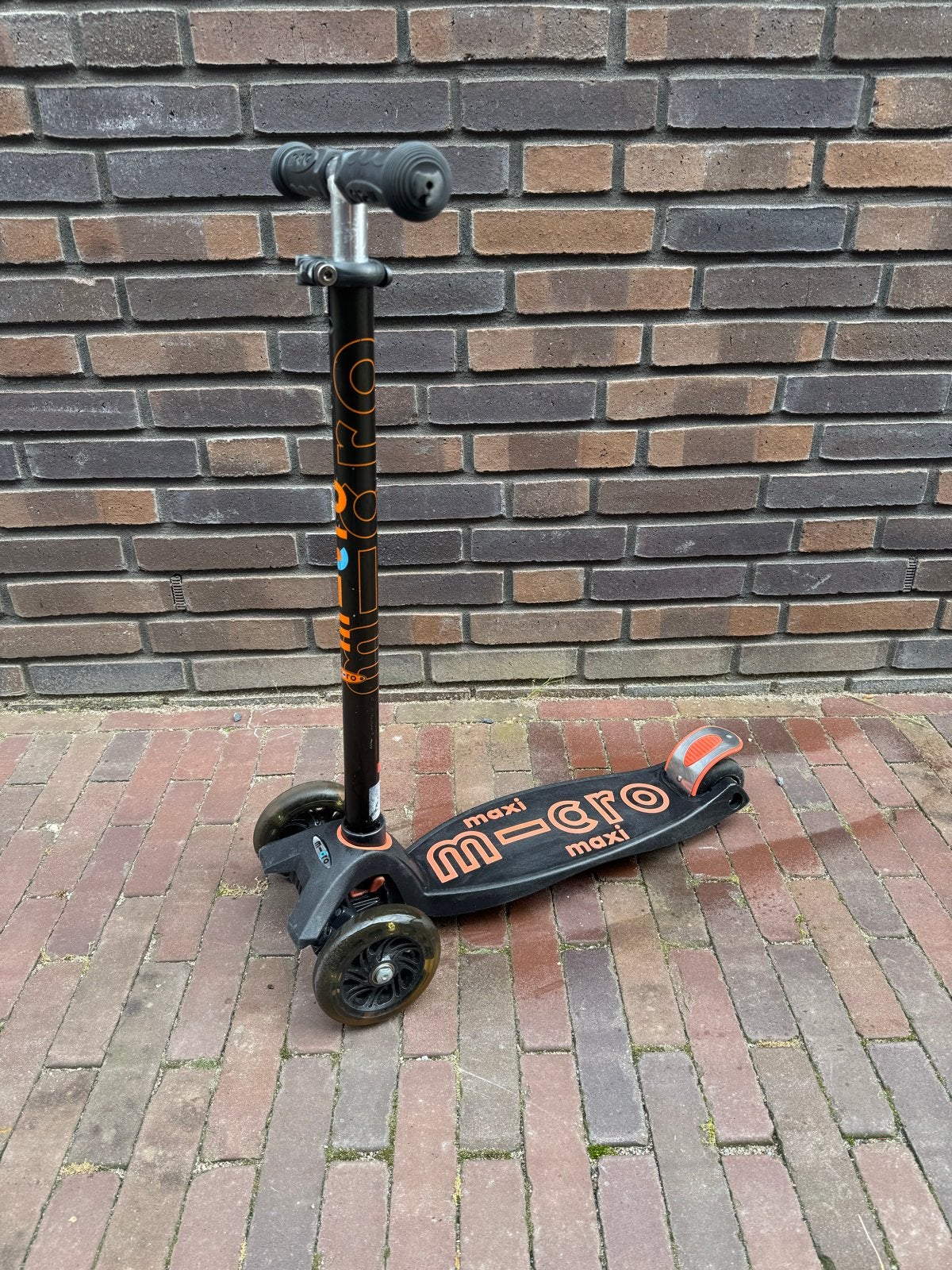 Micro step maxi met verlichting in voorwielen, Fietsen en Brommers, Micro, Gebruikt, Micro, Ophalen of Verzenden