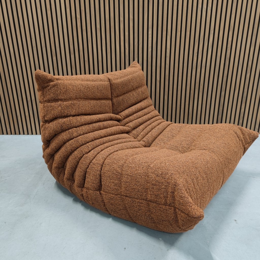 Ligne Roset Togo Eenzits | Roestbruin Woolblend, Huis en Inrichting, Niet ingevuld, Bruin, Niet ingevuld, Ophalen of Verzenden