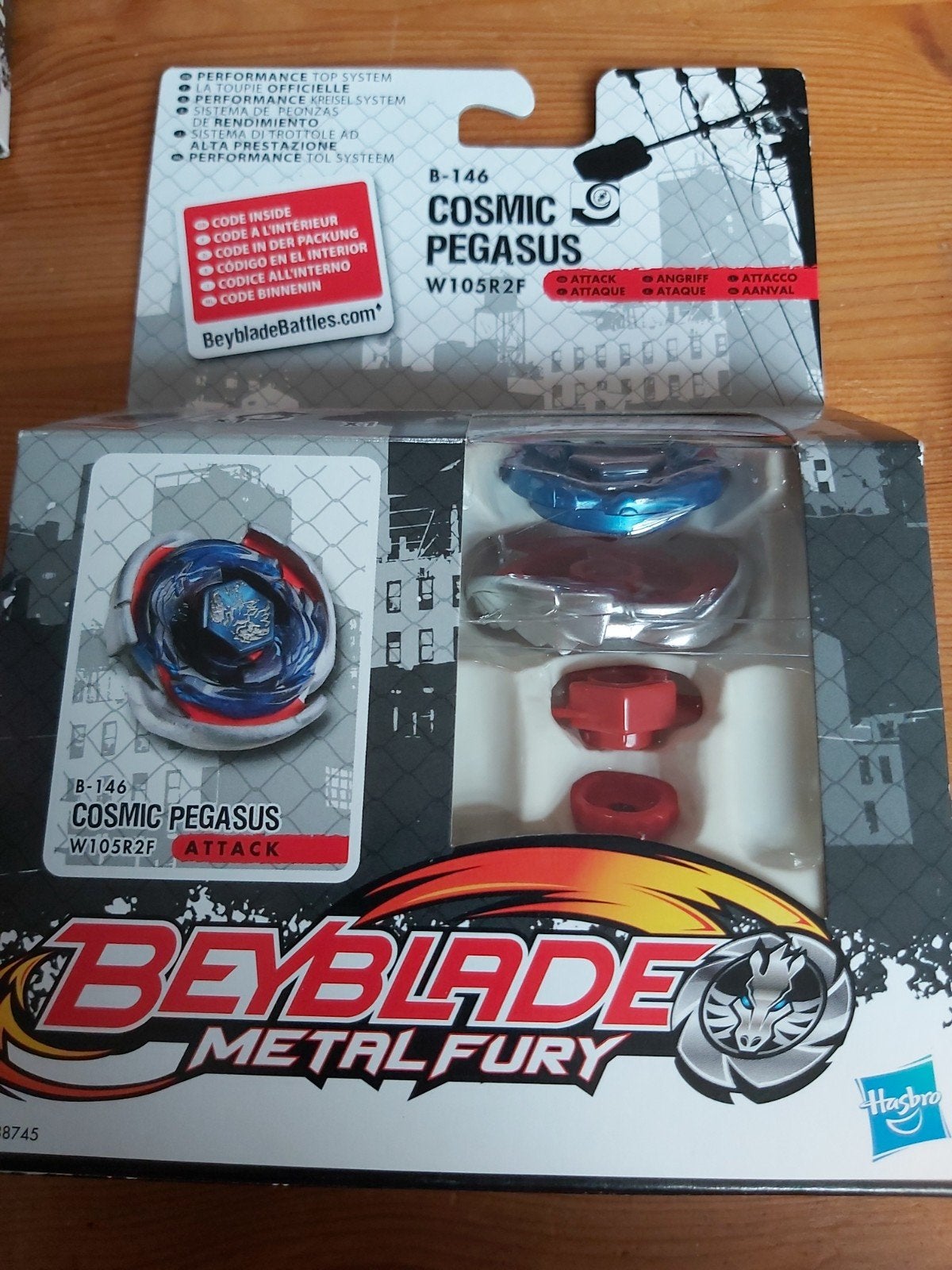 Beyblade beyblades cosmic pegasus nieuw, Ophalen of Verzenden, Nieuw