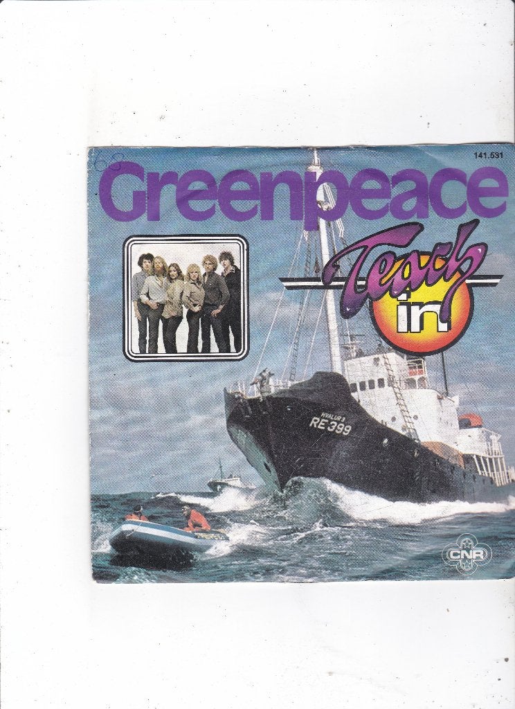 Single Teach In - Greenpeace, Ophalen of Verzenden, Gebruikt, 7 inch, Pop