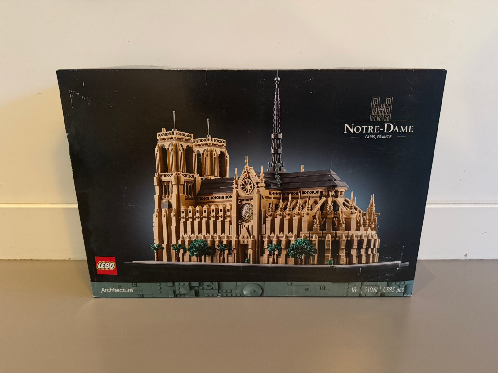 Lego Architecture Notre Dame, Inclusief instructies, Lego, Architecture, Ophalen of Verzenden
