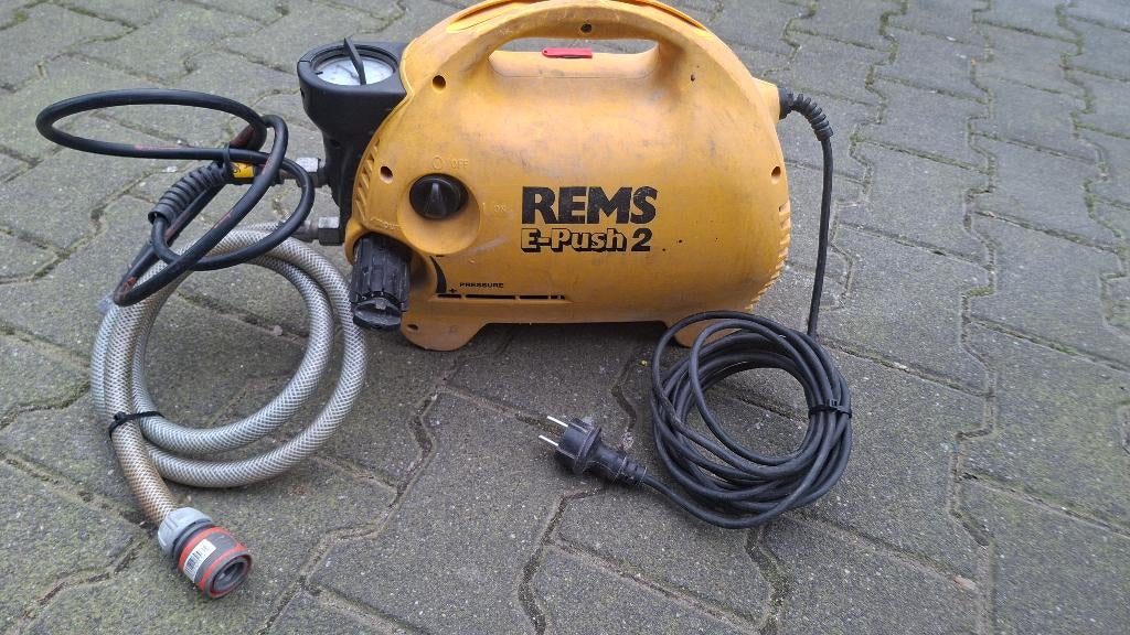 Rems E-Push 2 Elektrische Afperspomp, Ophalen, ., Zo goed als nieuw, .