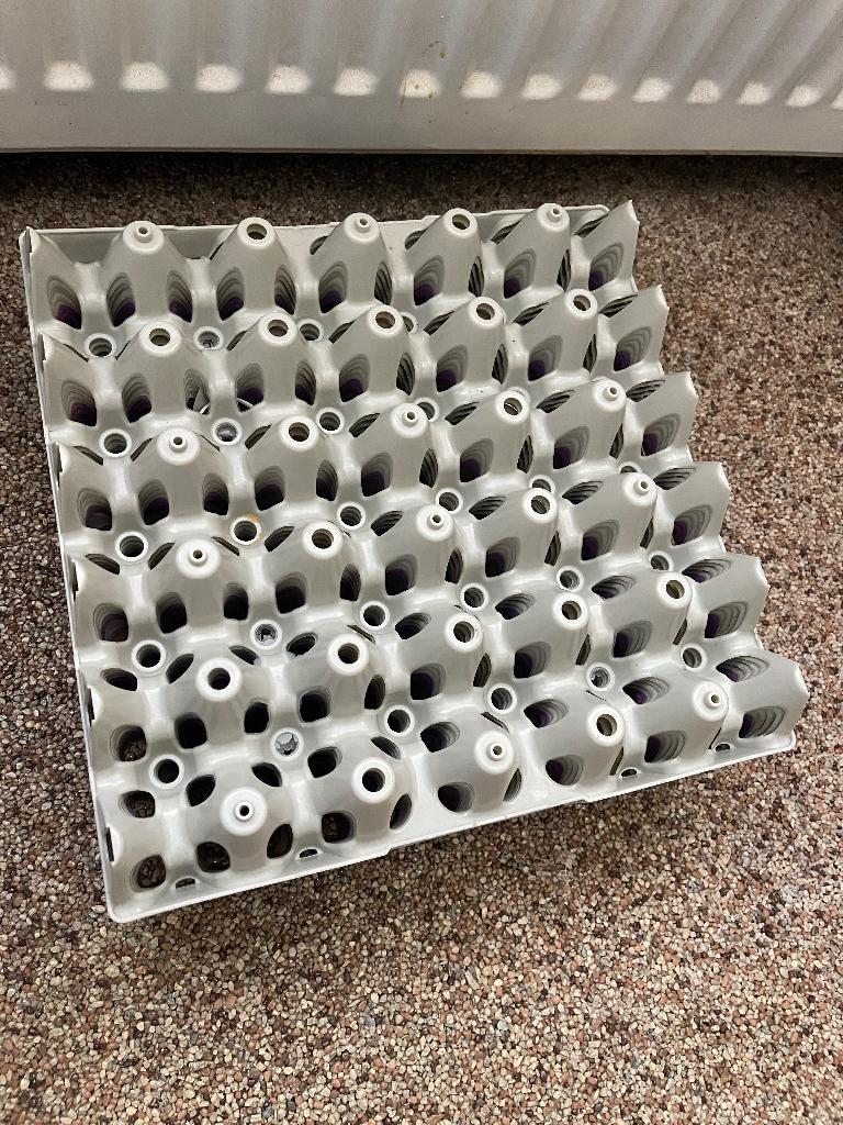 Eieren tray kunststof, Ophalen, Gebruikt, Rechthoekig, Kunststof