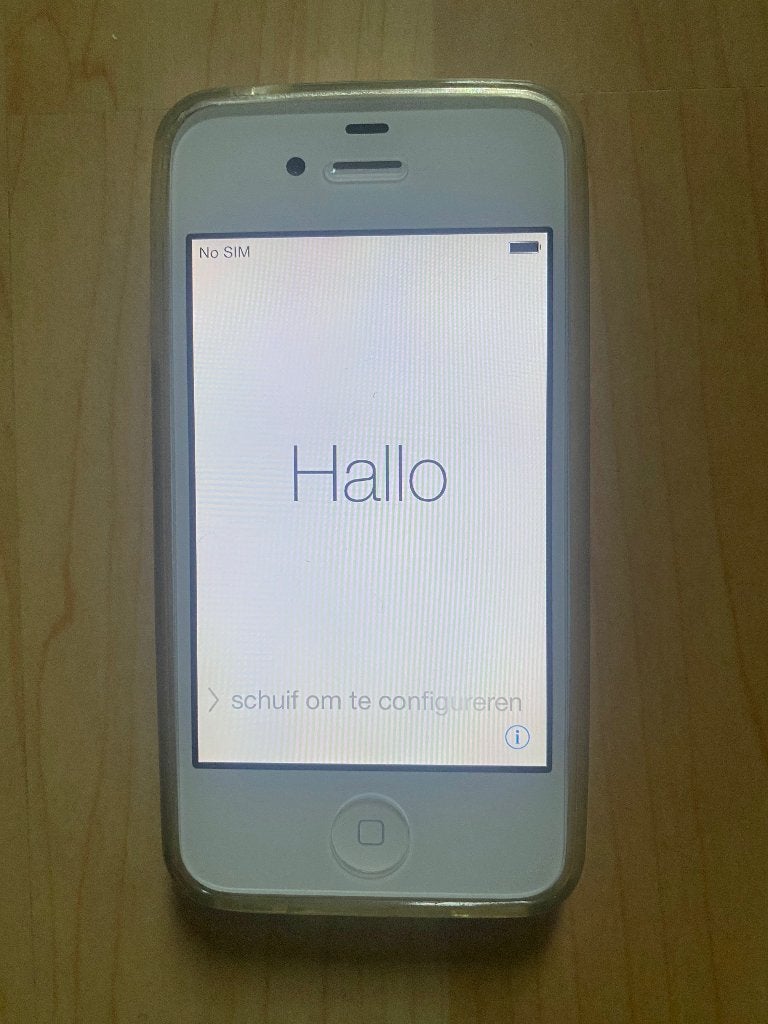 iPhone 4, 16GB, Gebruikt, 16 GB, Wit, Ophalen of Verzenden