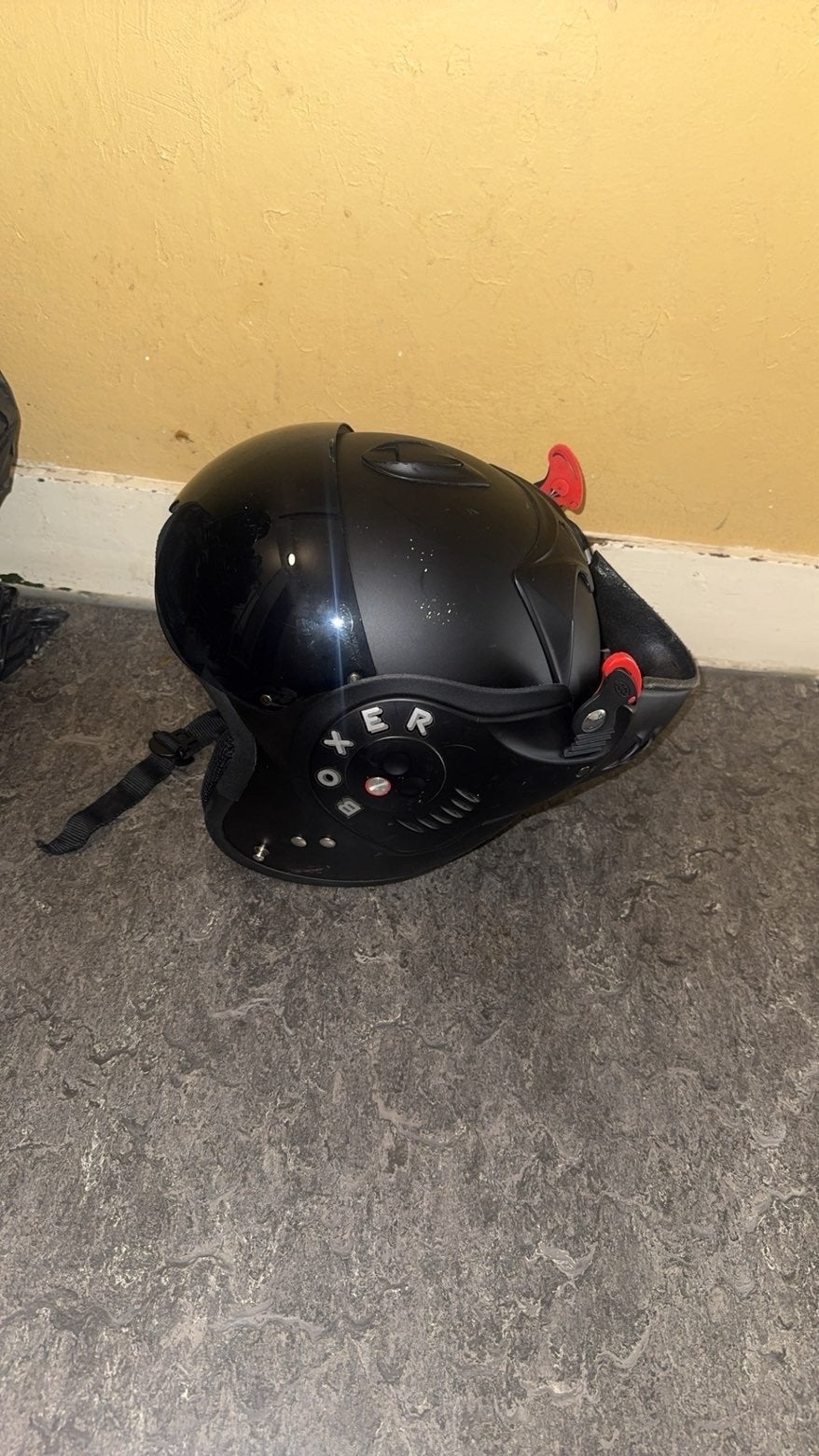 Boxer helm maat S/M in goede staat, Systeemhelm, S, Tweedehands, Ophalen